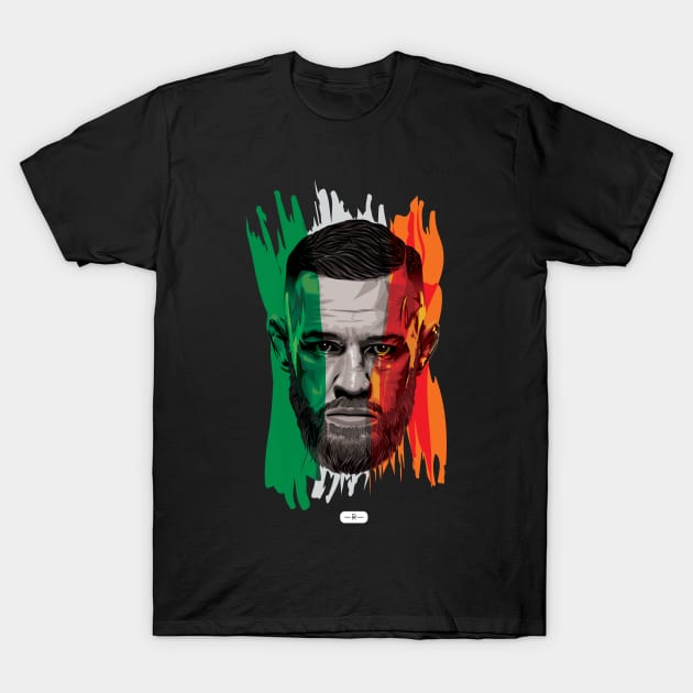 Irish Paint Conor T-Shirt by deenallydesigns